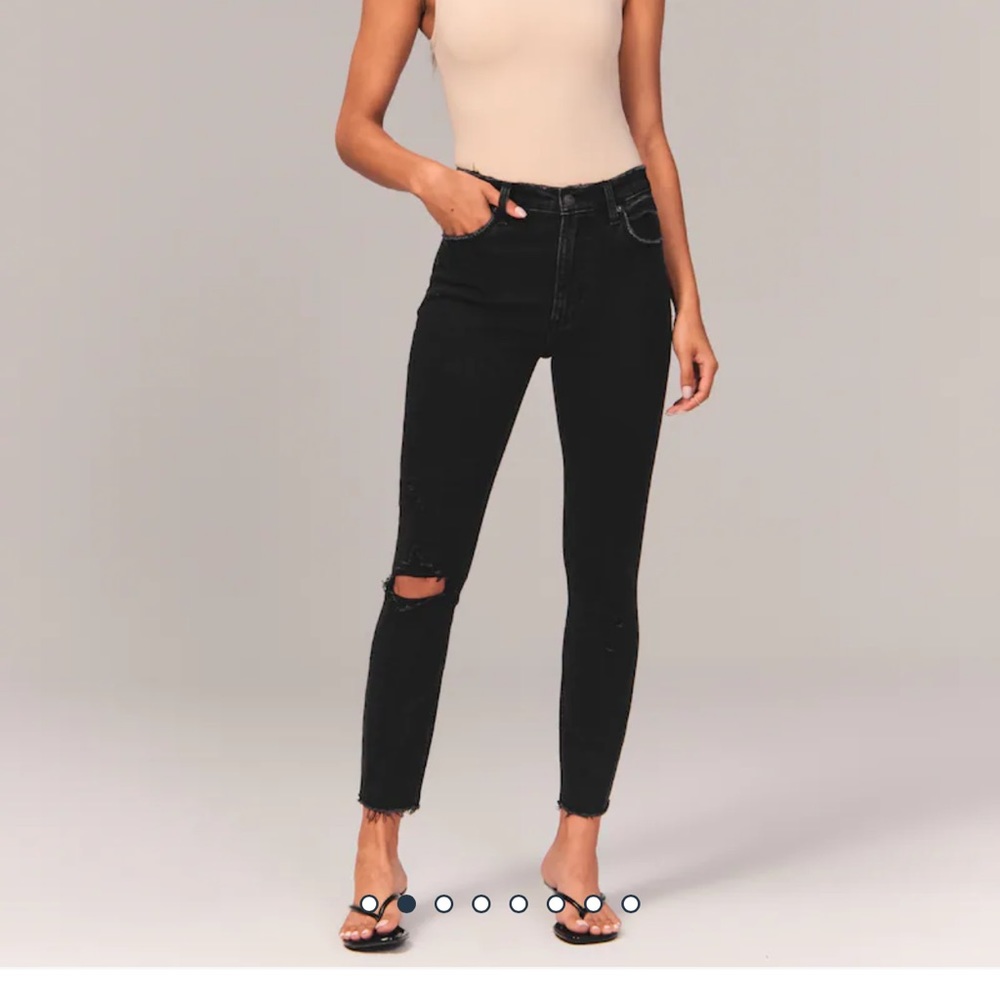 Abercrombie High Rise Skinny Jeans